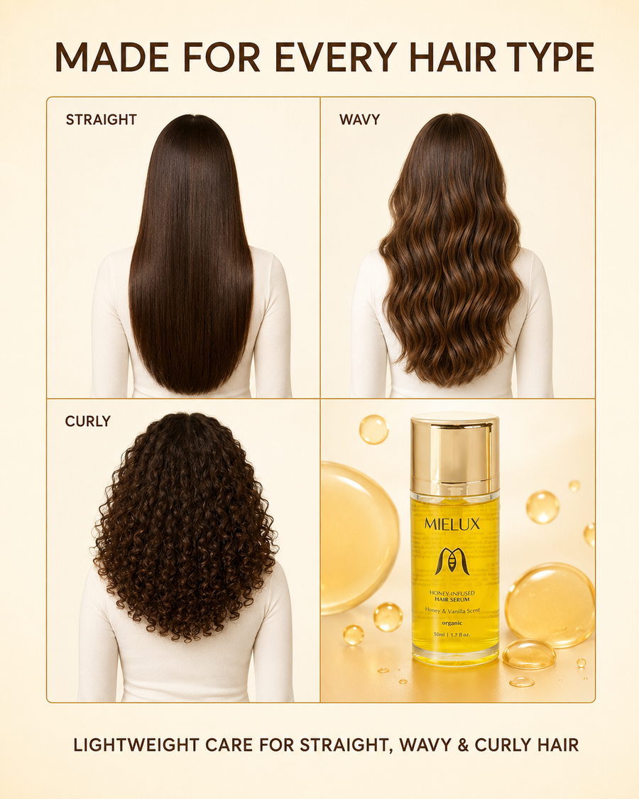 Mielux hair serum lifestyle