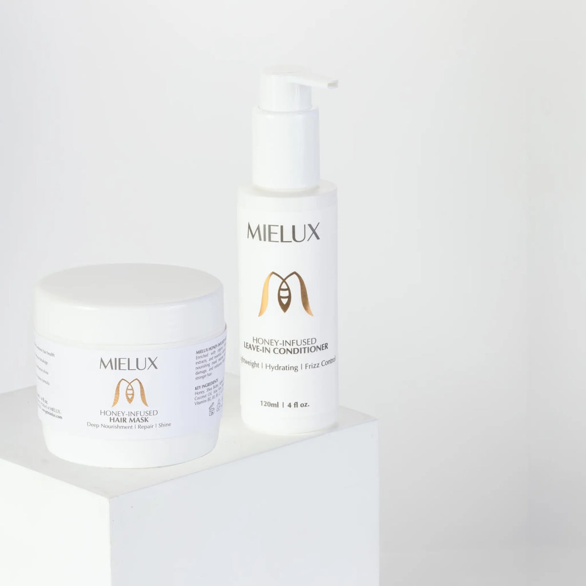 Honey Frizz Repair Leave-In &amp; Softness Mask Duo