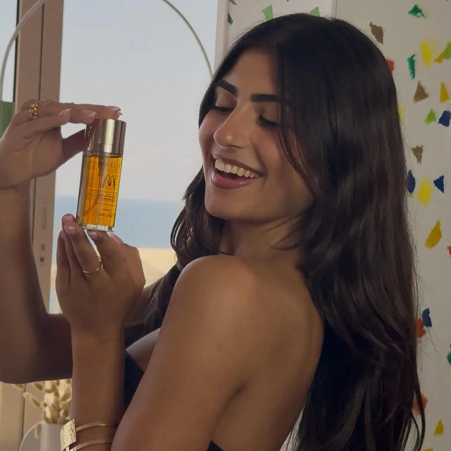Mielux hair serum lifestyle
