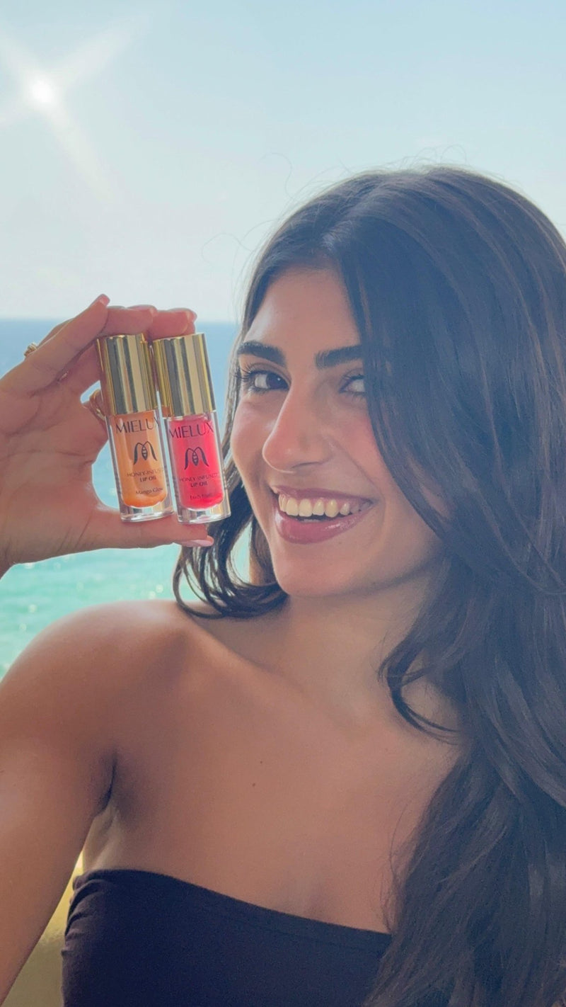 Mielux lip oil lifestyle